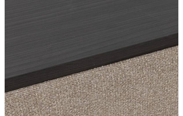 Goossens hocker lago bruin stof - 8252194-{merk}-lago-hocker-stof-05